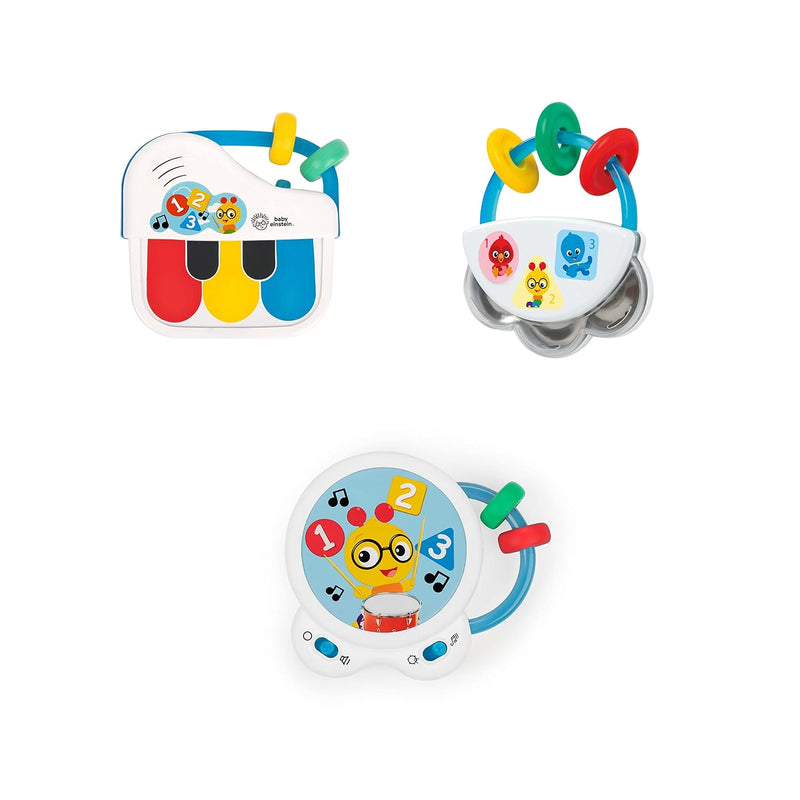 Baby Einstein Small Symphony 3-Piece Musical Toy Set, Ages 3+ Months, for B