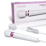 Petite Plug-In Vibrator Wand - Vibrating Wand Massager White