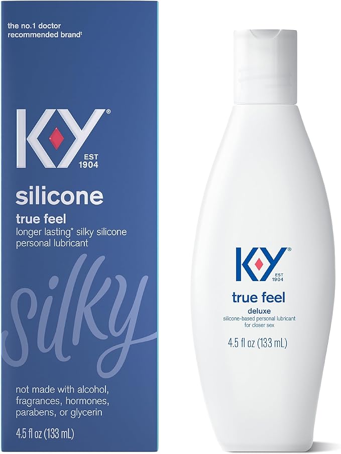 True Feel Silicone Lube 4.5oz – Long-Lasting, Paraben-Free & Condom Safe