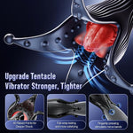 Male Vibrator with 10 Vibration Modes, Tongue-Style Stimulation & 360° Wrap Design