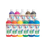 11 Color Tempera Paint Set, 16 oz Each, Washable & Non-Toxic for Kids