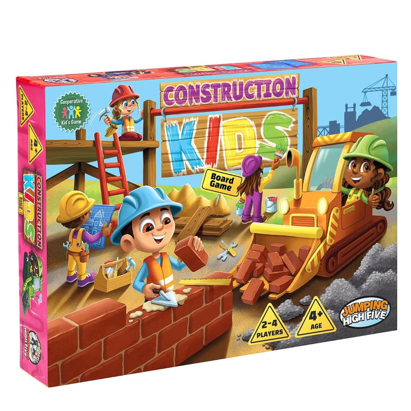 New! Jh5 Construction Kids Board Game! An Exciting Cooperative Game For Kid