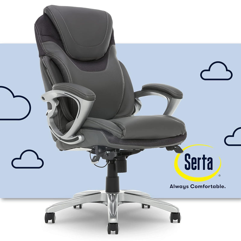 Air Health And Wellness Executive Office Chair High Back Ergonomic For Lumbar