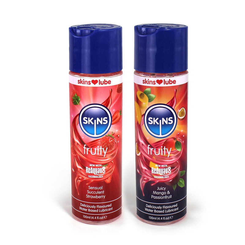 Bundled Flavored Lube Gel - Flavored Adult Lube For Oral And Fruity Edible Lubricants - Strawberry + Mango & Passionfruit