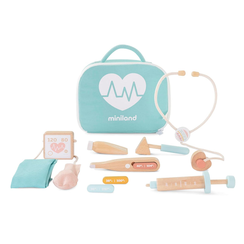 Doll Wooden Medical Set Quality, Eco, Imaginative