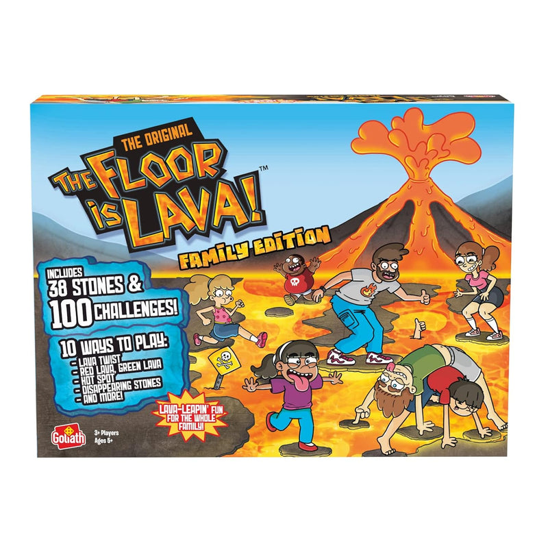 The Original The Floor is Lava! Family Edition - Interactive Game for Kids