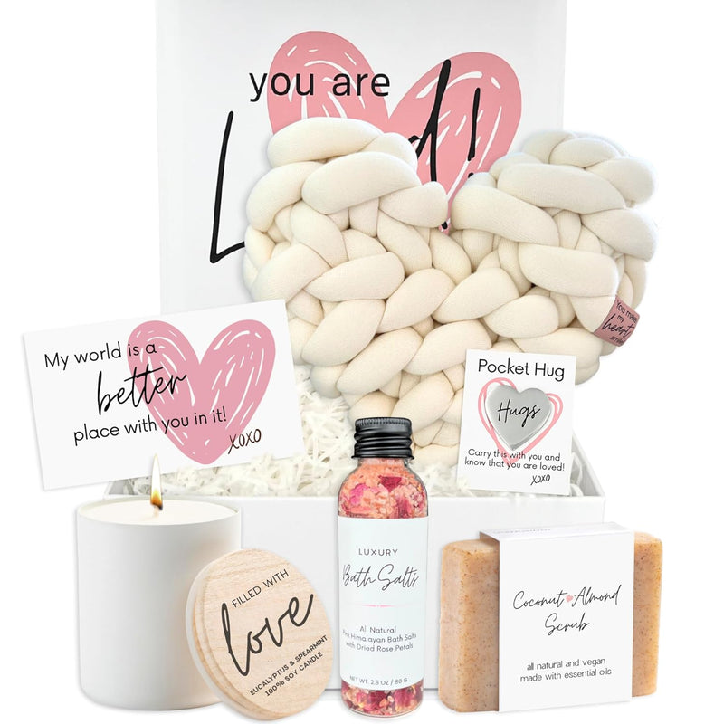 You Are Loved Gift Box Set For Women, Unique I Love You Gifts For Her, Sending