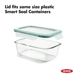 Good Grips 8 Cup Smart Seal Glass Rectangle Container