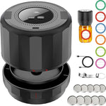 M11 Mason Jar Vacuum Sealer - Electric Mason Jar Vacuum Sealer Kit with Wide and Regular Mouth Mason Lids, Jar Vacuum Sealer for Canning Jars, Vacuum Sealing Machine for Food Storage