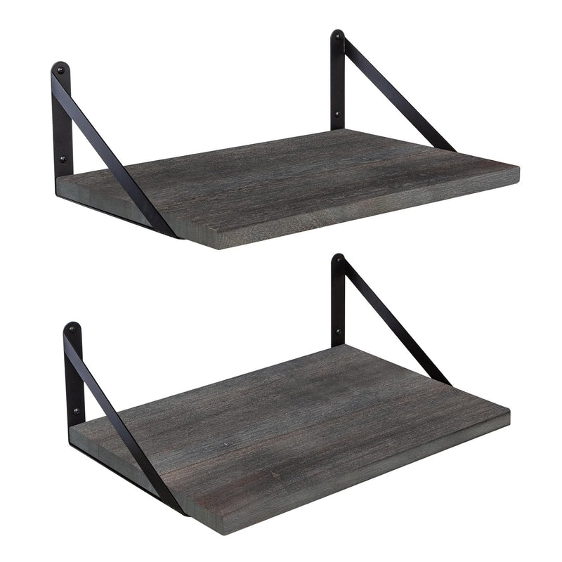 Floating Shelves Wall Shelf For Decor Bedroom Bathroom Living Room Wood Mounte