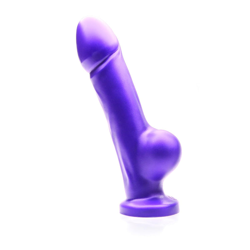 Sex/Adult Toys Super Destiny Super Soft Dildo - 100% Ultra-Premium Matte Finish Silicone Harness Compatible Anal Safe, Realistic Fantasy Play For Men, Women, Couples - Midnight Purple