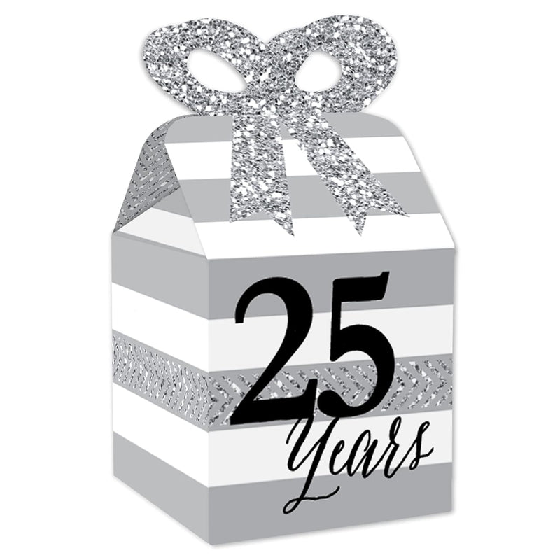 We Still Do - 25Th Wedding Anniversary - Square Favor Gift Boxes - Anniversary