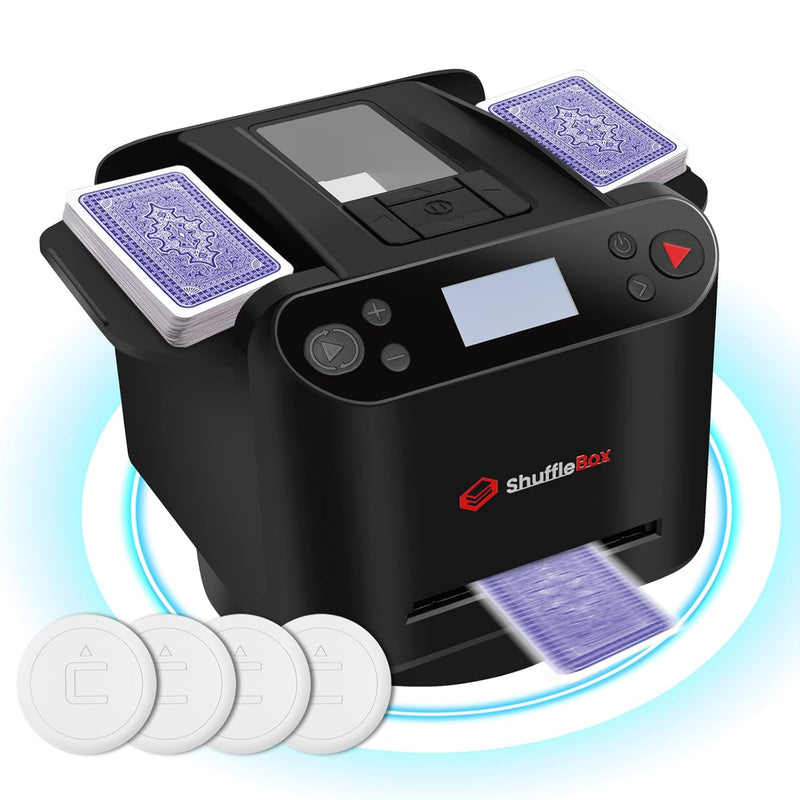 G1 Pro Automatic Card Shuffler And Dealer 2 In 1, Eletric Shuffling And Dea