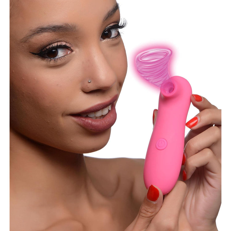 Travel Sidekick 10X Suction Clit Stimulator, Pink, (Ag780)