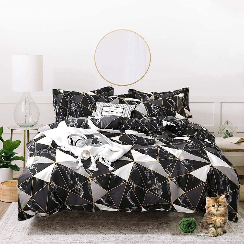 Black Queen Comforter Set White Black Grey Bedding Comforter Sets Queen Size G