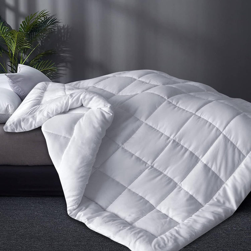 Down Alternative Comforter Queen/Full Size White, Warm Blanket Queen Bed Winte