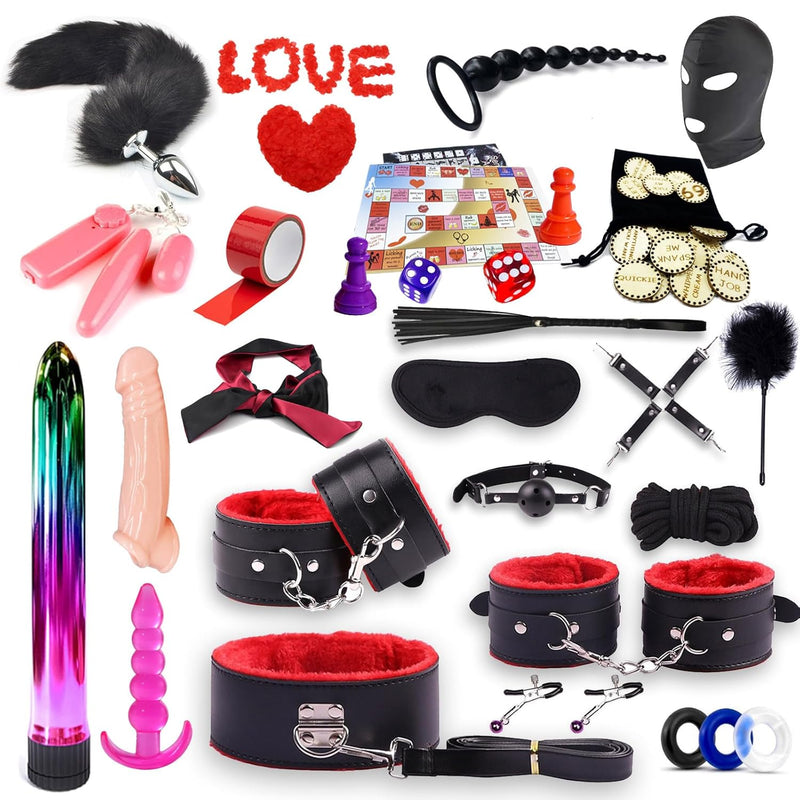 Anal Sex Toys Anal Plug Flirt Stick, Sex Bdsm Bondage Restraints Kit, Sets Sex Toys Kit For Adult Bdsm Toys
