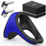 Silicone Penis Ring Cock Ring Set, 2In1 Cockring Ergonomics Adjustable Tightness For Harder Erections Enhanced Long Lasting Stronger For Longterm Wear, Adult Sex Toys For Men Or Couple Pleasure