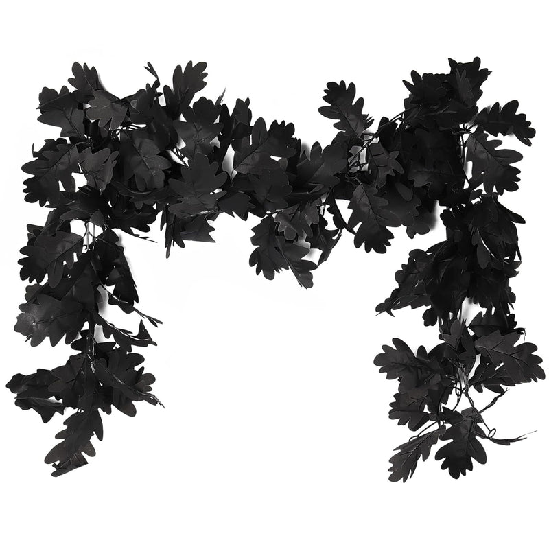 2 Pcs Fall Garland Maple Leaves Artificial Maple Leaves Garland Fall Decor Aut