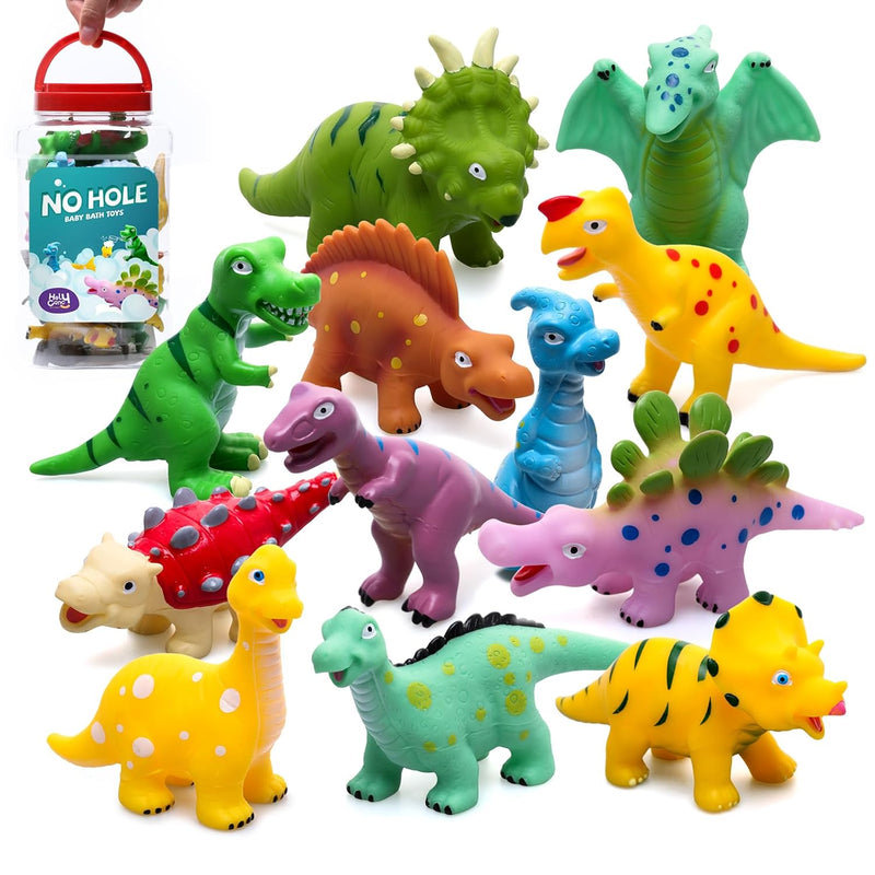 Dinosaur Bath Toys No Hole Bath Toys For Kids,Baby Bath Toys For Shower Wat