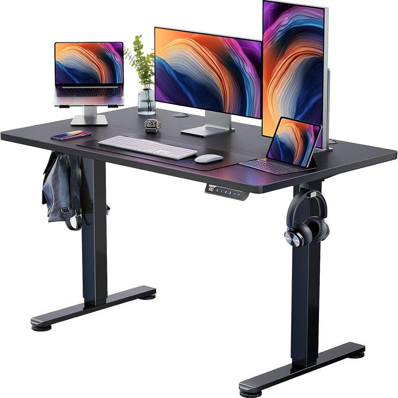 Height Adjustable Electric Standing Desk, 48 X 24 Inches Sit Stand Up Desk, Me