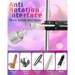 Sex Machine, Thrusting Dildo Gun Remoto Love Machine For Women And Men, Dildo Machine With 5 Accessories, Adult Sex Toy With Suction Cup Speed Adjustable Stroke 3Cm-9Cm With Handle