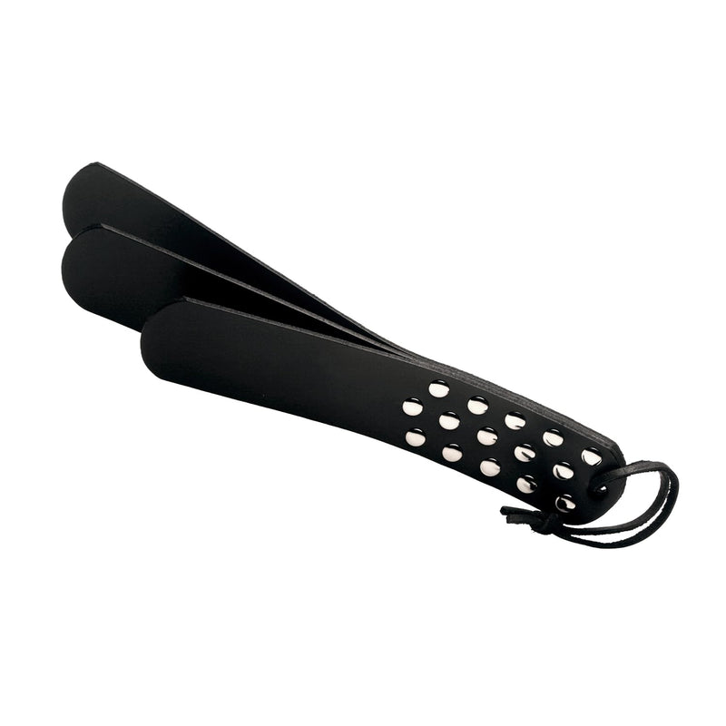 Three Layer Leather Bondage Slapping Paddle