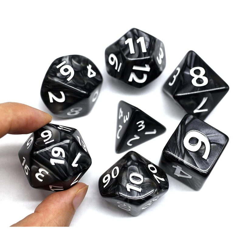 Dice Dnd Dice Set 25Mm Rpg Dice For Dungeons And Dragons D&D Pathfinder Mtg