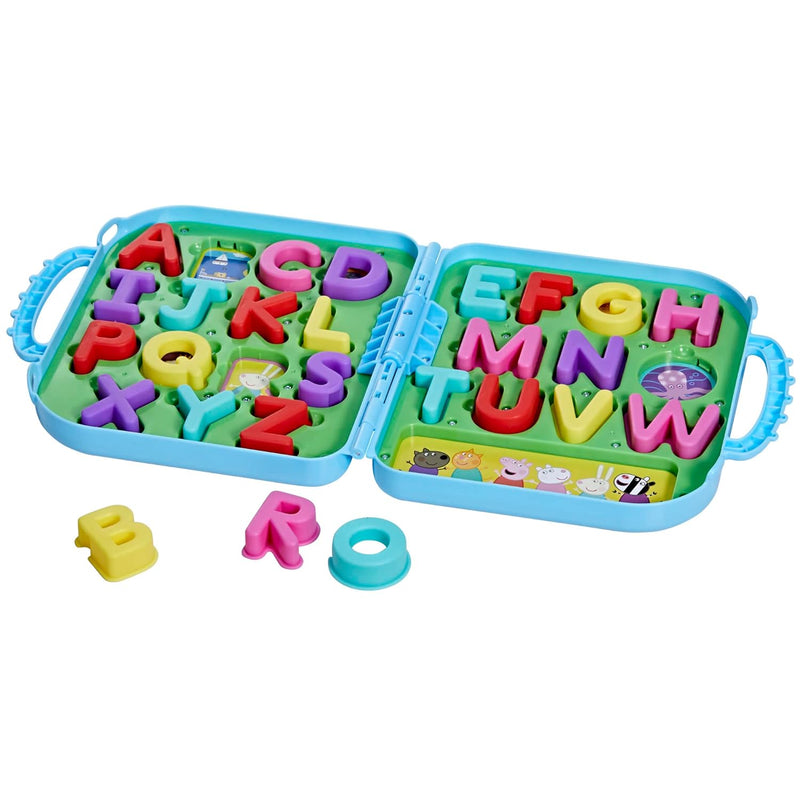 Peppa Pig Peppa’s Alphabet Case, ABC Toys, Puzzle Preschool Toys for 3 Year