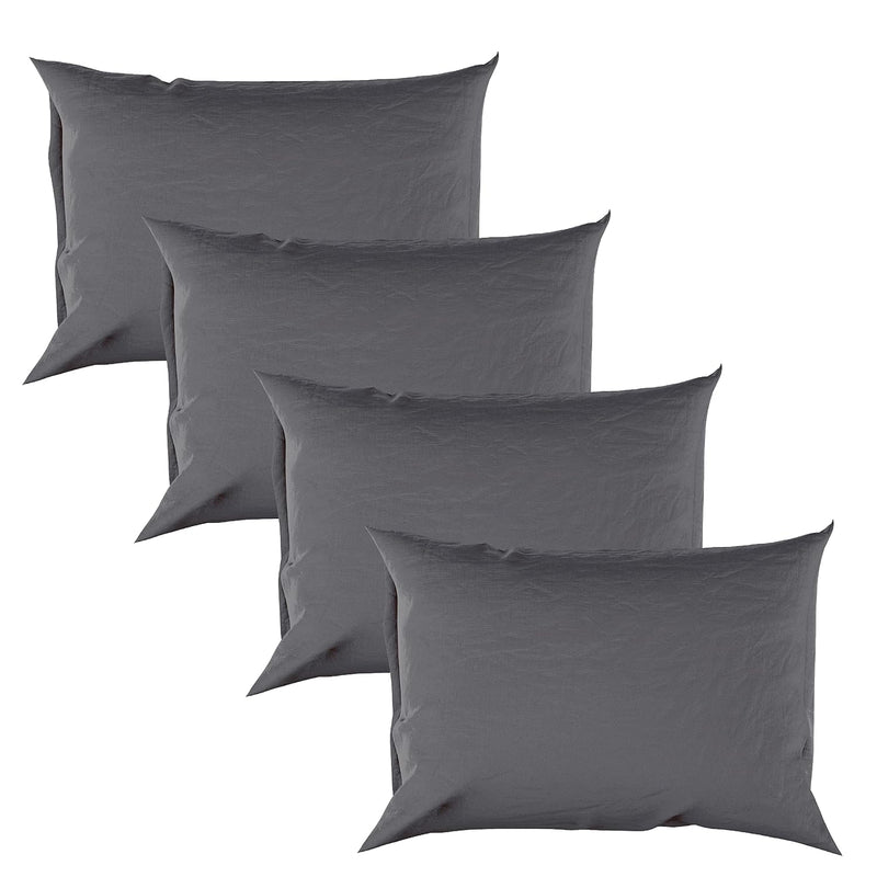Cooling Bamboo Pillowcase 4 Piece Set - Organic 100% Viscose From Bamboo Pillo