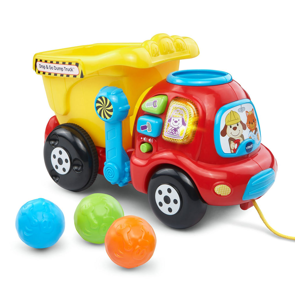 VTech Drop and Go Dump Truck, Yellow – BlessMyBucket