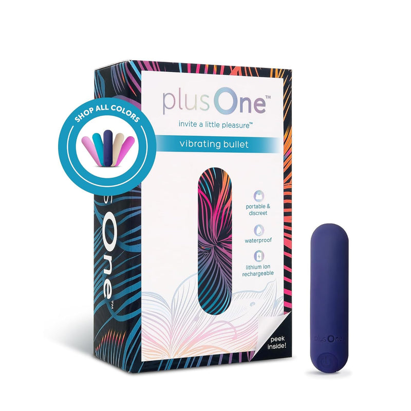 Bullet Vibrator For Women - Mini Vibrator Made Of Body-Safe Silicone, Fully Waterproof, Usb Rechargeable - Personal Massager With 10 Vibration Settings