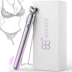 Vibrator Bullet Couples Sex Toys - Metal Necklace Clitoral Mini Vibrator, Stylish Adult Toys Discreet Vibrators Sex Wand, Heating & Vibrating Womens Female Sex Toys, Powerful Vibradores