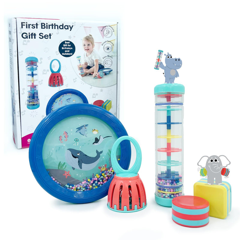 Edushape First Birthday Gift Set - Baby Musical Instruments & Toddler Music