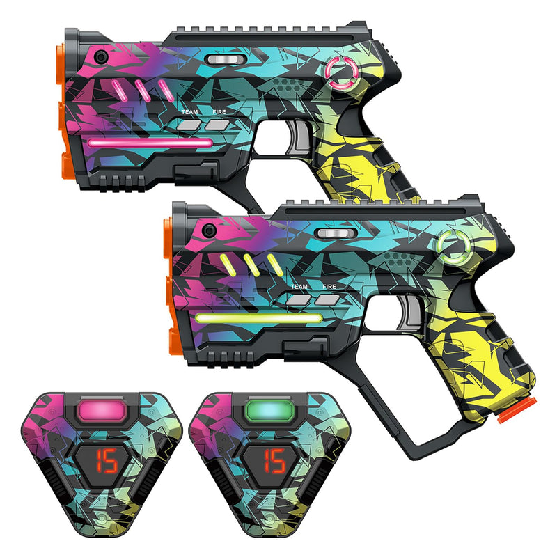 Laser Tag Set Of 2, Lazer Tag Game For Kids Indoor & Outdoor Play, Gift Ide