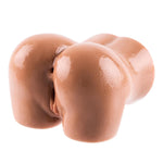 Mini Pocket Pussy Ass Male Masturbator With 3D Realistic Vagina Anal Adult Sex Doll For Men Sex Stroker, Torso Male Sex Toys For Men Masturbation Pleasure (Brown)