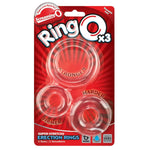 Ringo X3 Cock Ring - Penis Ring - Couple Sex Toys - Dick Rings For Mutual Pleasure - Cockring - Clear