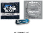 Tuxedo Ultra-Thin Lubricated Condoms – 50 Count Pack for Comfort & Protection