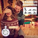 Couple Sex Dice Game For Adults With 6 Sex Position Date Night Dice,Portable Funny Bedroom Couple Position Selector,Playful Sexy Board Games Couple'S Gift For Romantic Nights Sex Games (Purple)
