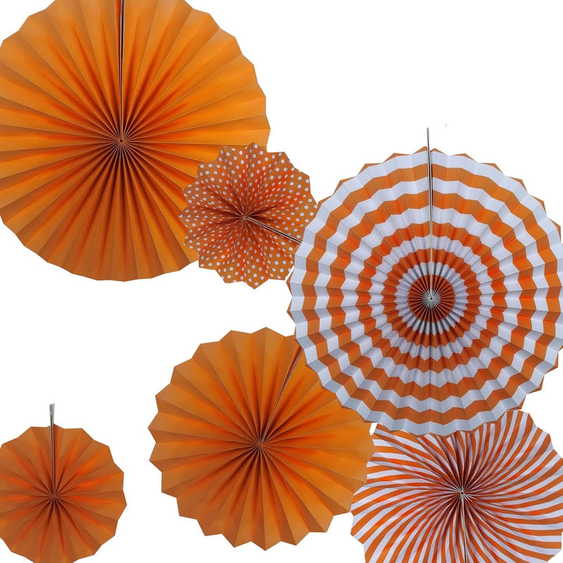 Paper Fans Flower For Celebration Party Decorations,Yellow And Green