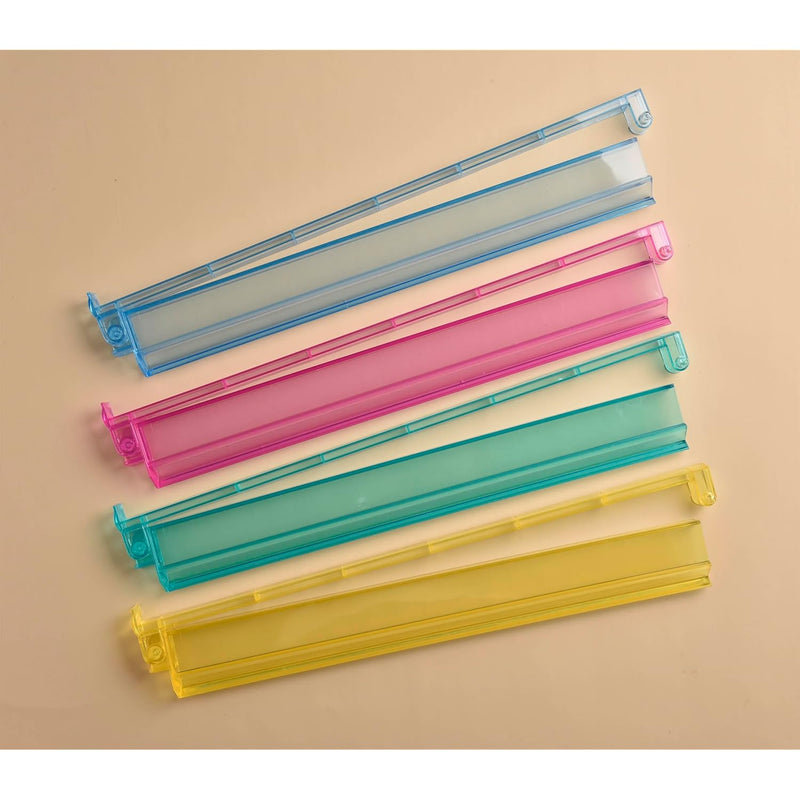 Set Of 4 All In One Transparent Mahjong Rack & Pusher Acrylic American Mah Jon