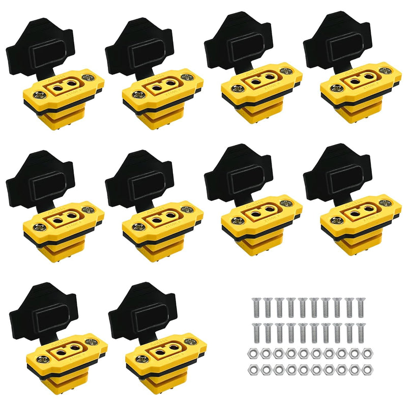 10Pcs Xt60E F Female Plug Xt60H Xt60 Male Bullet Connector With Pvc Protective