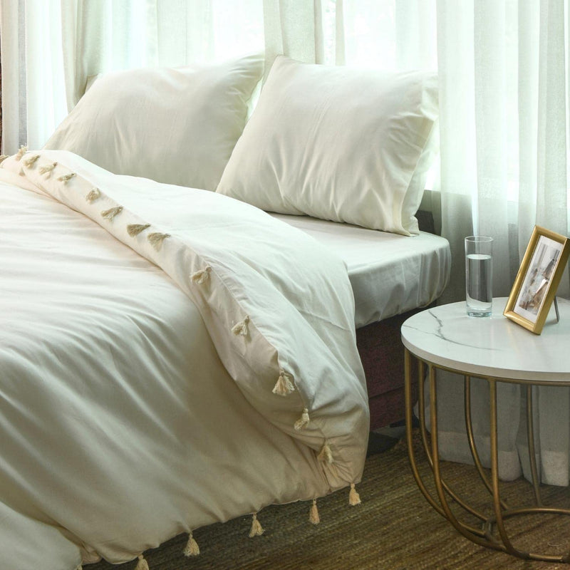 Twin Duvet Cover Or Twin Bedding Sets For Boho Room Decor, 100% Cotton Bed She