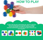 STEM Building Blocks Set for Kids Ages 3-5 with Creative Construction Play