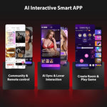 AI-Controlled Automatic Male Masturbator with App Connectivity and Adjustable Functions