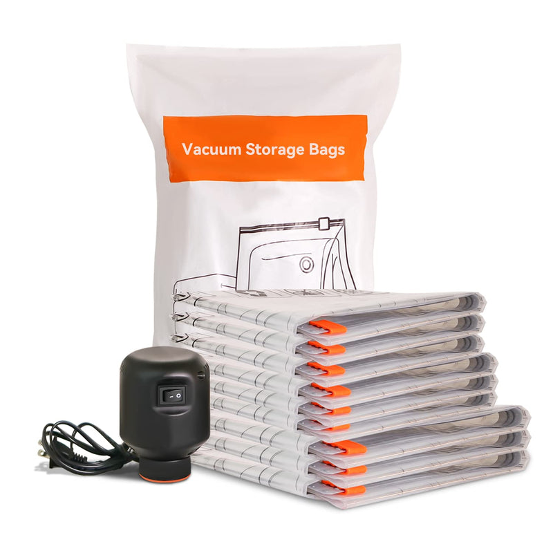 Combo Vacuum Storage Bag (3 Jumbo, 3 Large, 3 Medium) | Space Saver With Premium