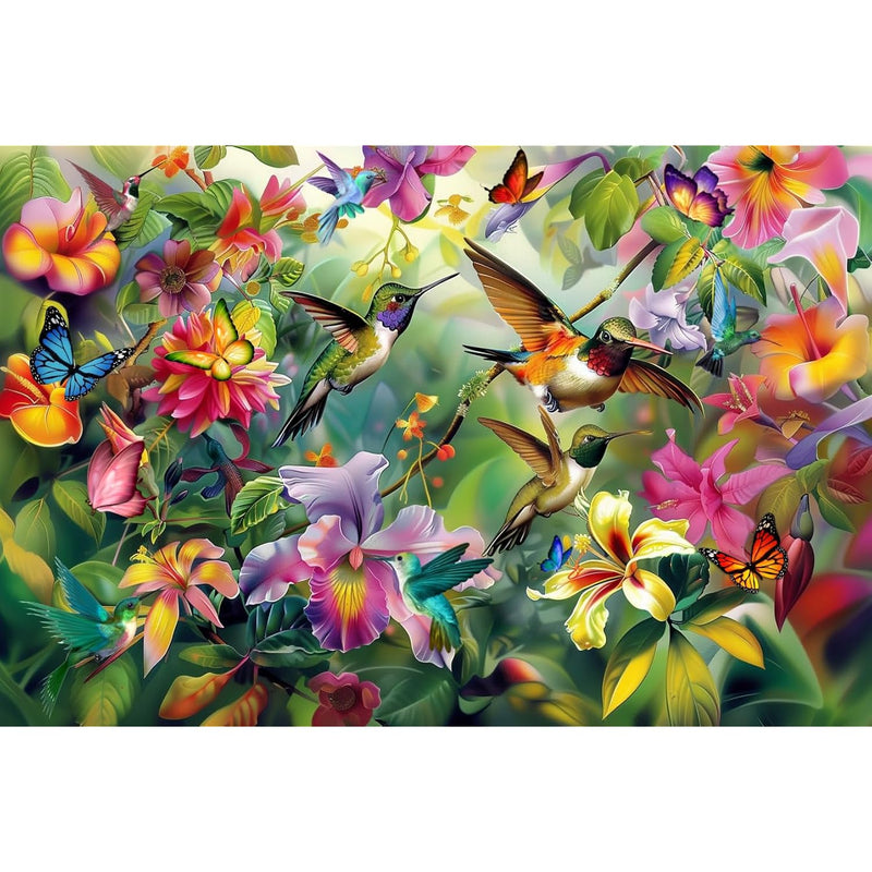 Puzzles For Adults 1000 Pieces?Family Puzzle Game Toy Puzzle (Hummingbird)