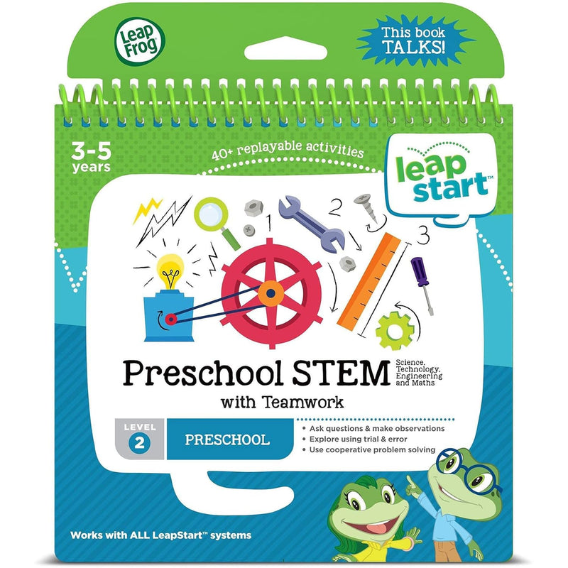 LeapFrog LeapStart Pre-Kindergarten Activity Book: Pre-K STEM (Science, Tec