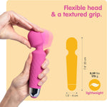 Vibrator Sex Toys - 20-Pattern Quiet Vibrating Dildo for Women