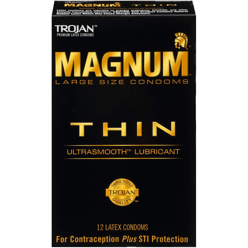 Magnum Xl Large 12 Count & Magnum Thin Large 12 Count Condoms